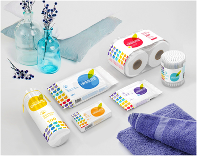 時(shí)尚與優(yōu)雅 Eжевита衛(wèi)生用品包裝設(shè)計(jì)賞析